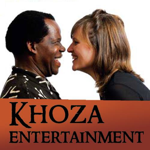 Two people facing each other, Khoza Entertainment
